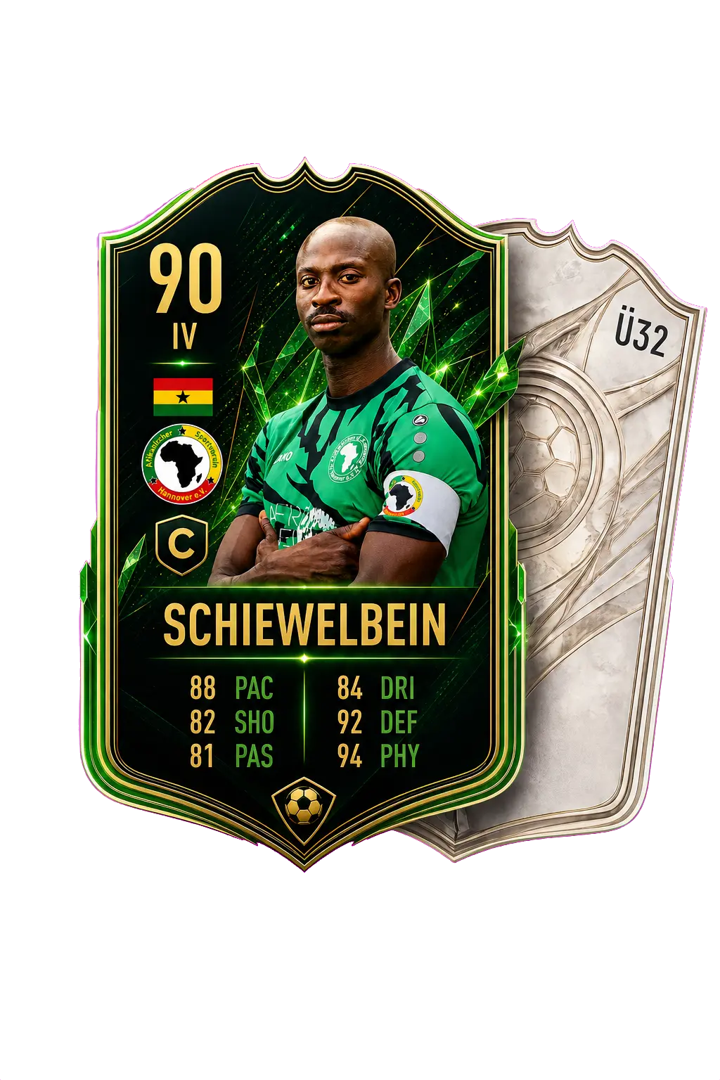 Ted Schiewelbein und Ü32 Karte