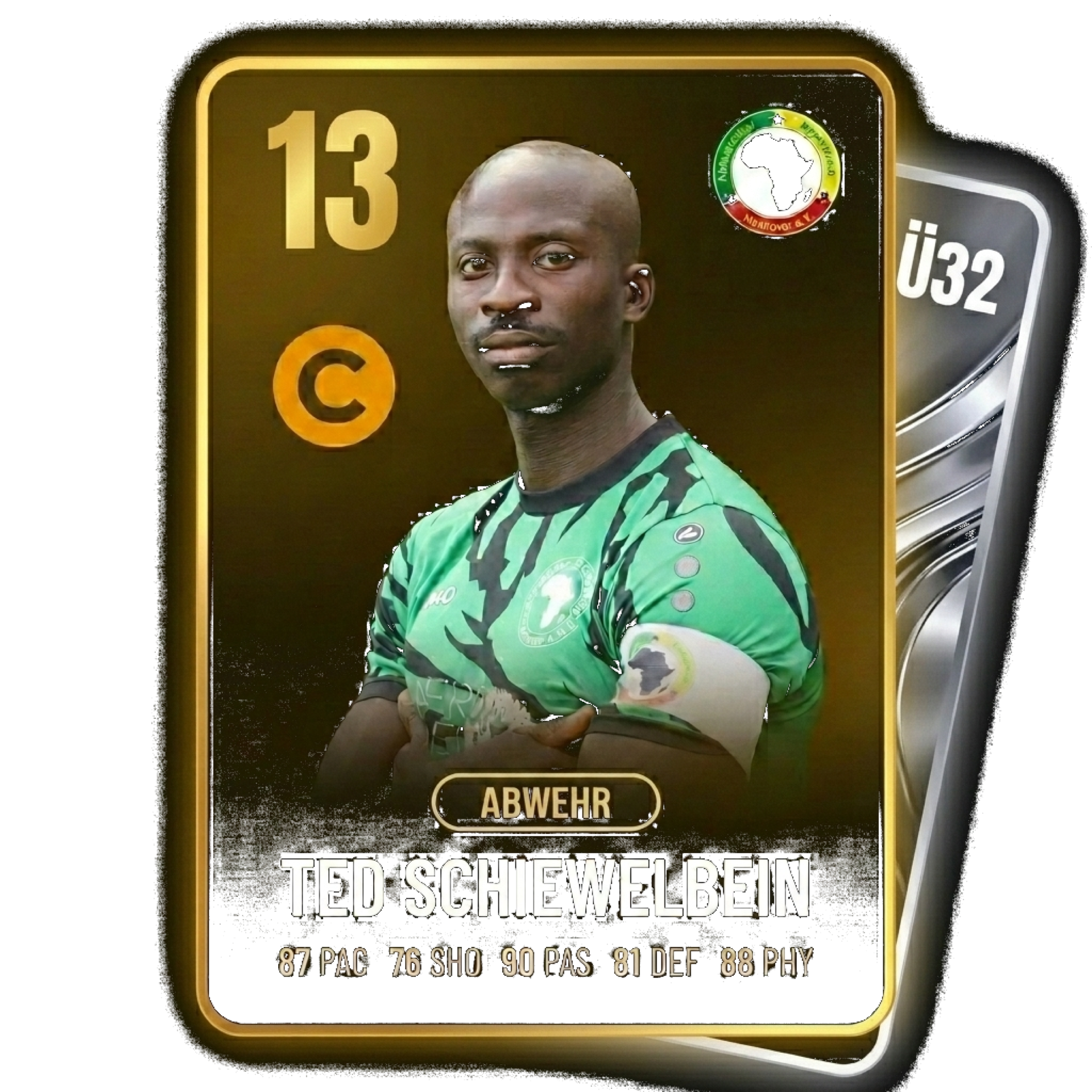 Ted Schiewelbein Captain Card & Ü32