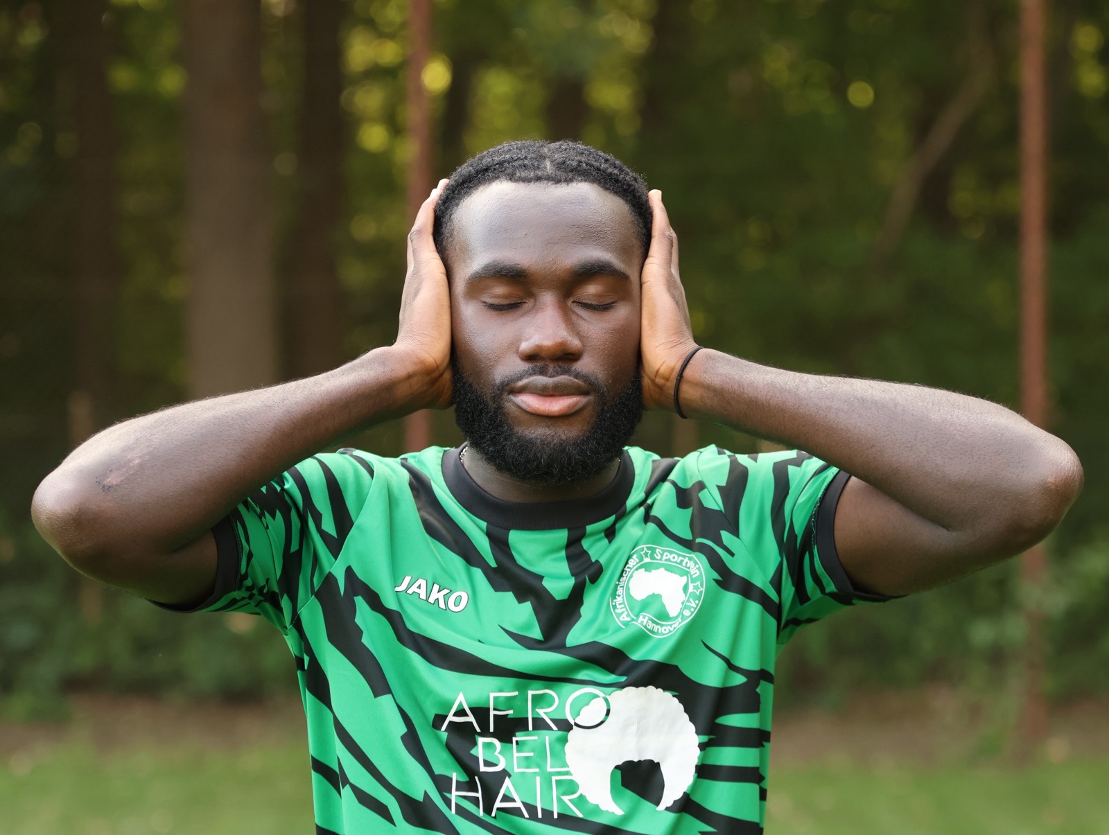 Stan Gbadoe im ASV-Trikot